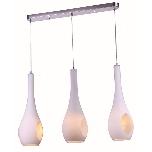 

Подвесной светильник 10786/3P Natali Kovaltseva 10786 CHROME, Белый, 10786 10786/3P CHROME