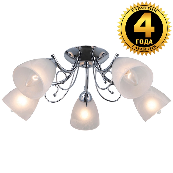 

Потолочная люстра 75148/5C Natali Kovaltseva Скандинавия CHROME, Хром, Скандинавия 75148/5C CHROME