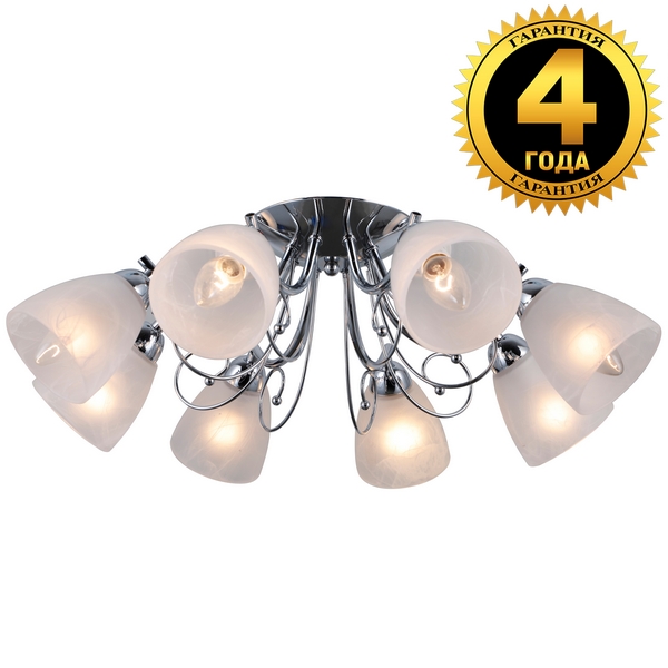 

Потолочная люстра 75148/8C Natali Kovaltseva Скандинавия CHROME, Хром, Скандинавия 75148/8C CHROME