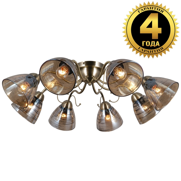 

Потолочная люстра 76054/8C Natali Kovaltseva Мюнхен ANTIQUE, Бронза, Мюнхен 76054/8C ANTIQUE