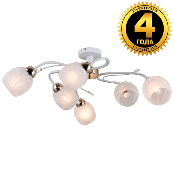 

Потолочная люстра 81403/6C MATT Natali Kovaltseva Скандинавская классика WHITE шарики, Белый, Скандинавская классика 81403/6C MATT WHITE