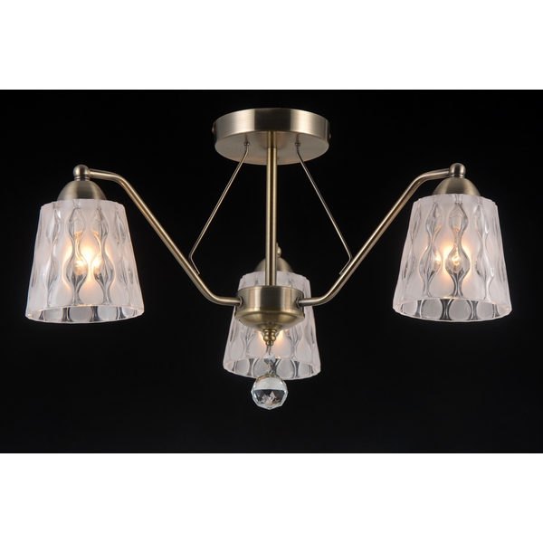 

Потолочная люстра 81023-3C Natali Kovaltseva Cracow ANTIQUE BRASS, Бронза, Cracow CRACOW 81023-3C ANTIQUE BRASS