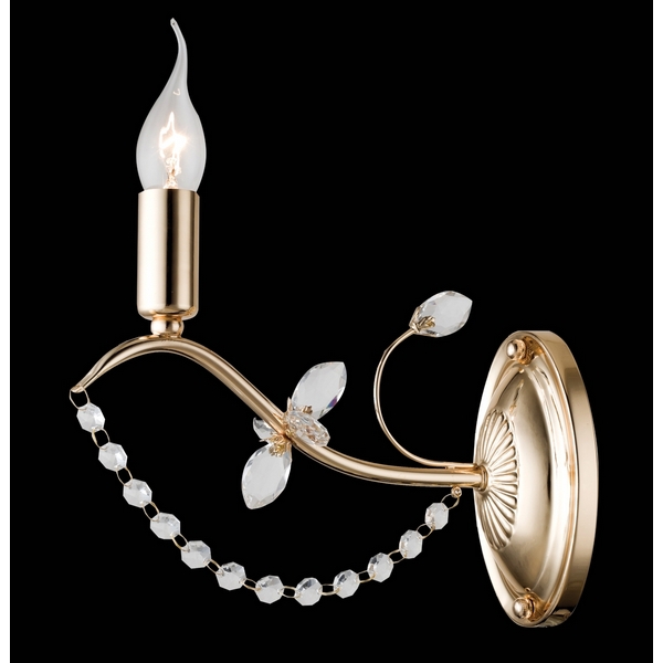 

Хрустальное бра II 70044-1W FRENCH Natali Kovaltseva Excellent GOLD подсвечник с подвесками, Золото, Excellent II EXCELLENT II 70044-1W FRENCH GOLD