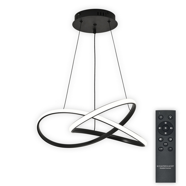 

Подвесной светильник светодиодный с пультом Natali Kovaltseva Finam HIGH-TECH LED LAMPS 82076, Черный, Finam HIGH-TECH LED LAMPS 82076