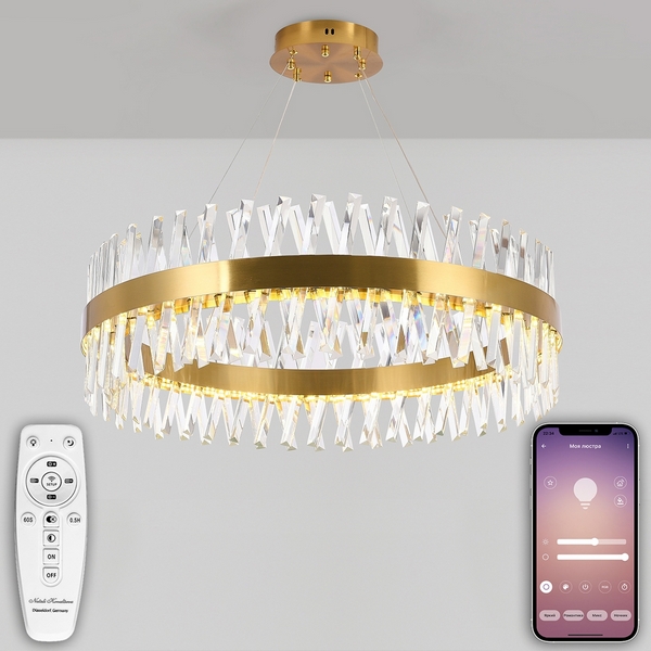 

Подвесная люстра Natali Kovaltseva Alexandria LED LAMPS 81246, Прозрачный, Alexandria LED LAMPS 81246