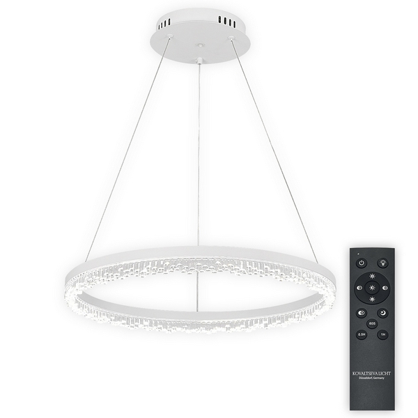 

Подвесной светильник светодиодный с пультом Natali Kovaltseva Day LED LAMPS 81485 кольцо, Белый, Day LED LAMPS 81485