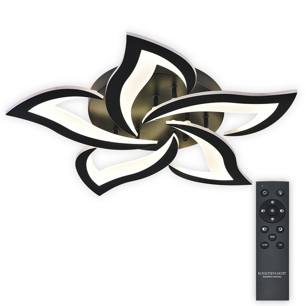 

Потолочная люстра светодиодная с пультом Natali Kovaltseva Olimp Ii LED LAMPS 85007, Белый, Olimp Ii LED LAMPS 85007