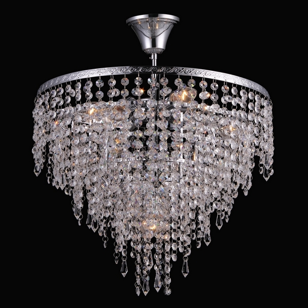 

Хрустальная люстра 70024-6+1C Natali Kovaltseva Nice CHROME, Хром, Nice NICE 70024-6+1C CHROME