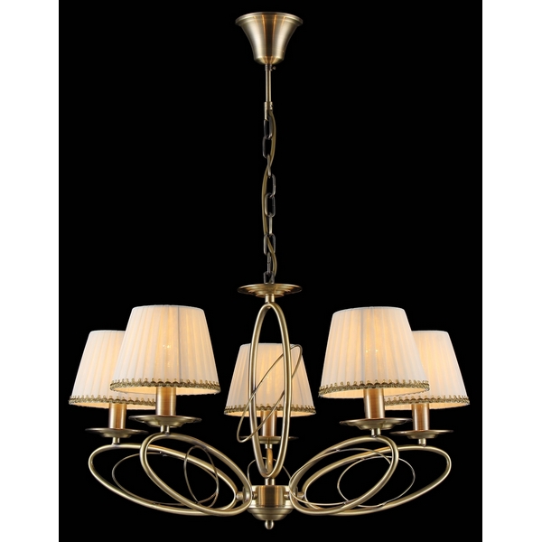 

Подвесная люстра 75015-5C Natali Kovaltseva Paris ANTIQUE, Белый, Paris PARIS 75015-5C ANTIQUE