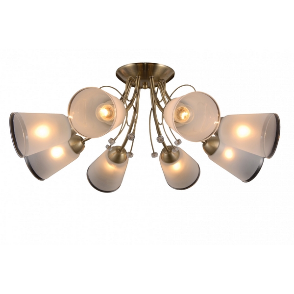 

Потолочная люстра 76058/8C Natali Kovaltseva 76058 ANTIQUE, Белый, 76058 76058/8C ANTIQUE