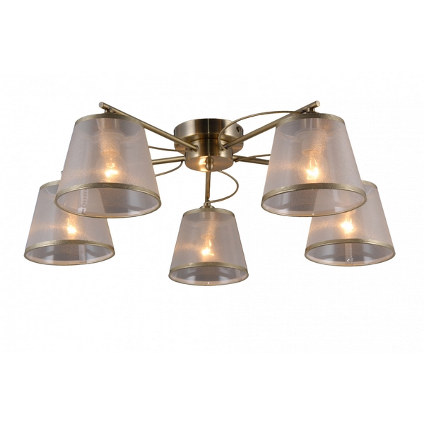 

Потолочная люстра 79015/5C Natali Kovaltseva 79015 ANTIQUE, Белый, 79015 79015/5C ANTIQUE