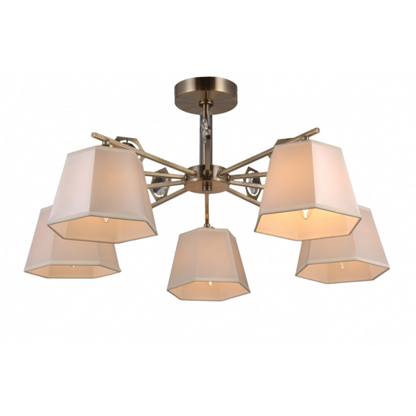 

Потолочная люстра 79020/5C Natali Kovaltseva 79020 ANTIQUE, Белый, 79020 79020/5C ANTIQUE