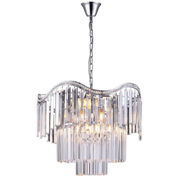 

Подвесная люстра хрустальная 81429/6C Natali Kovaltseva Angel CHROME, Хром, Angel ANGEL 81429/6C CHROME