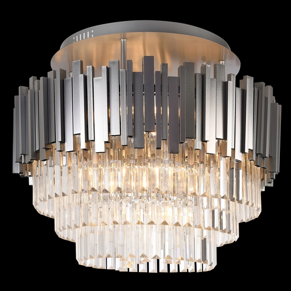 

Потолочная люстра хрустальная BELLEZZA II 91007/9C SILVER (Natali Kovaltseva), Серебро, Bellezza Ii BELLEZZA II 91007/9C SILVER
