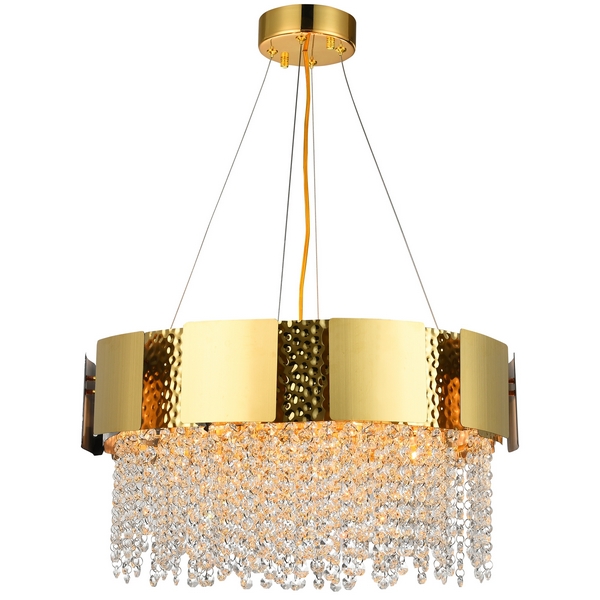

Подвесная люстра хрустальная 76014/8C Natali Kovaltseva Empire GOLD, Золото, Empire EMPIRE 76014/8C GOLD