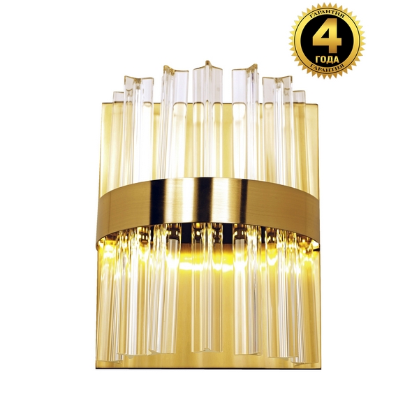 

Бра хрустальное светодиодное с регулировкой цветовой температуры LED LAMPS 81100/1W (Natali Kovaltseva), Золото, Led LED LAMPS 81100/1W