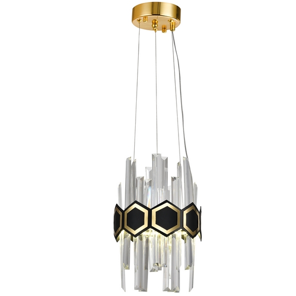 

Подвесной светильник светодиодный хрустальный LAMPS 81104/1W Natali Kovaltseva Led, Черно-белый, Led LED LAMPS 81104/1W