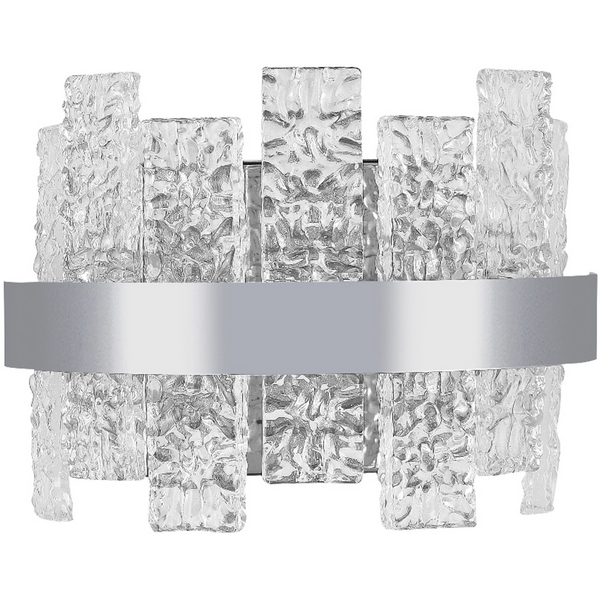 

Бра светодиодное хрустальное с управлением со смартфона регулировкой цветовой температуры и яркости ночным режимом таймером LAMPS 81121/1W Natali Kovaltseva LED, Хром, LED LAMPS 81121/1W