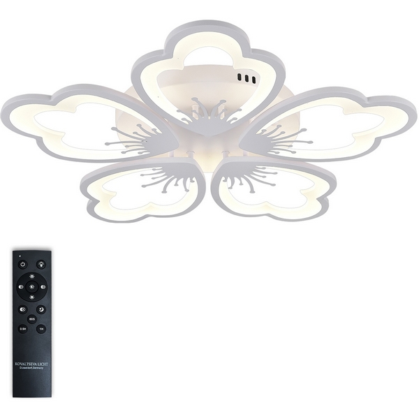 

Потолочная люстра светодиодная LAMPS 81230, 120W, белый, Natali Kovaltseva LED LIGHT 81230, LED LIGHT LED LAMPS 81230