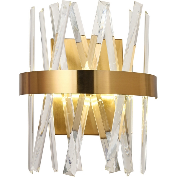 

Бра хрустальное светодиодное LED LAMPS 81359 GOLD SATIN (Natali Kovaltseva), Золото, LED LAMPS 81359 GOLD SATIN