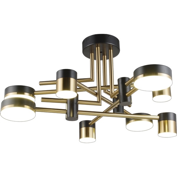 

Потолочная люстра светодиодная LED LAMPS 81369 GOLD BLACK (Natali Kovaltseva), Золото, LOFT led LED LAMPS 81369 GOLD BLACK