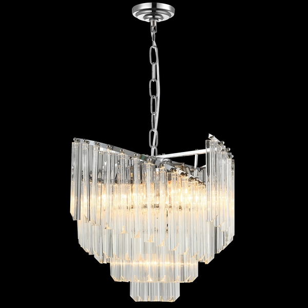

Подвесная люстра хрустальная 81433/8C Natali Kovaltseva Majestic CHROME, Хром, Majestic MAJESTIC 81433/8C CHROME