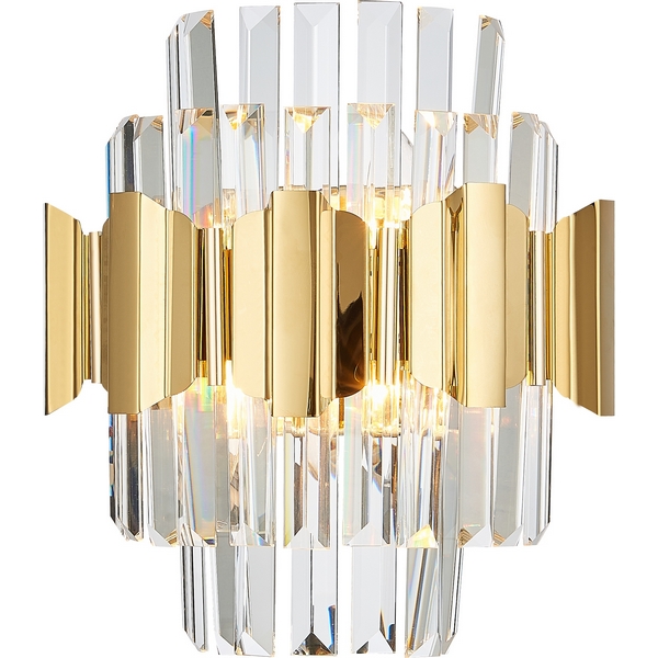 

Бра хрустальное 81442/2W Natali Kovaltseva Ruby GOLD, Золото, Ruby RUBY 81442/2W GOLD