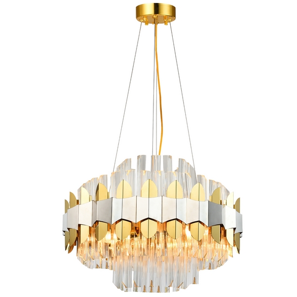 

Подвесная люстра хрустальная 81435/8C Natali Kovaltseva Skala BRASS SILVER, Золото, Skala SKALA 81435/8C BRASS SILVER