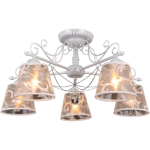 

Потолочная люстра 75060/5C Natali Kovaltseva Tenderly WHITE, Белый, Tenderly TENDERLY 75060/5C WHITE