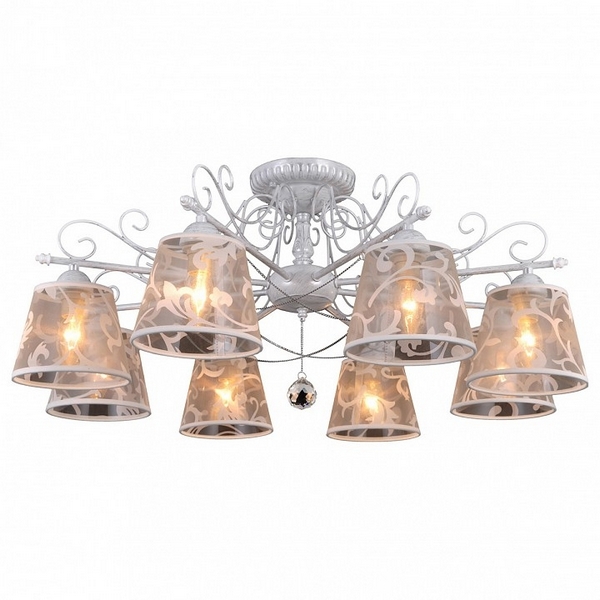 

Потолочная люстра 75060/8C Natali Kovaltseva Tenderly WHITE, Белый, Tenderly TENDERLY 75060/8C WHITE