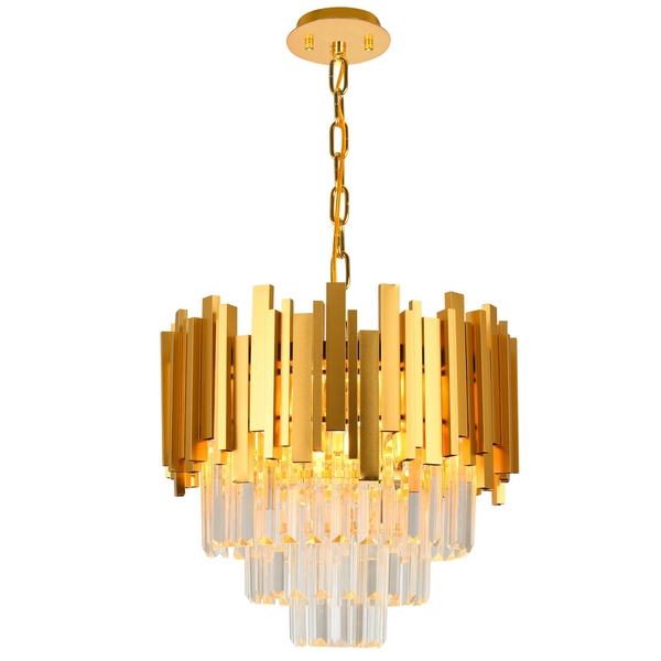 

Подвесная люстра хрустальная 81440/6C Natali Kovaltseva Vertigo GOLD, Золото, Vertigo VERTIGO 81440/6C GOLD