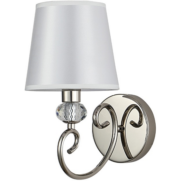 

Бра с вставками из прозрачного хрусталя Newport 1200 1201/A nickel, 1200 1201/A nickel