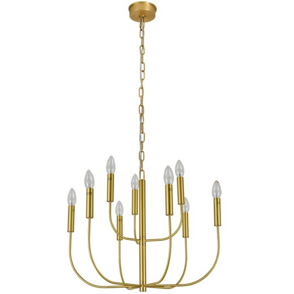 

Подвесная люстра Newport Brianna 34909/C brass, Латунь, Brianna 34909/C brass