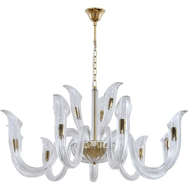 Изображение товара Подвесная люстра Newport 3653+9/C gold Модерн с 12 лампами G9