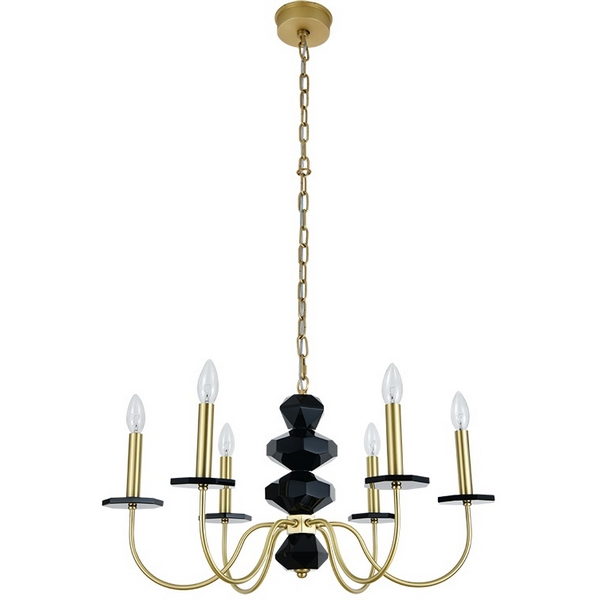 

Подвесная люстра Newport 3870 3876/С brass, Латунь, 3870 3876/С brass