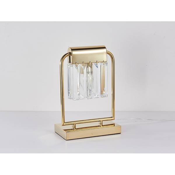 

Настольная лампа хрустальная 4201/T Newport 4200 gold, 4200 4201/T gold