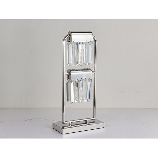 

Настольная лампа хрустальная 4202/T Newport 4200 chrome, 4200 4202/T chrome