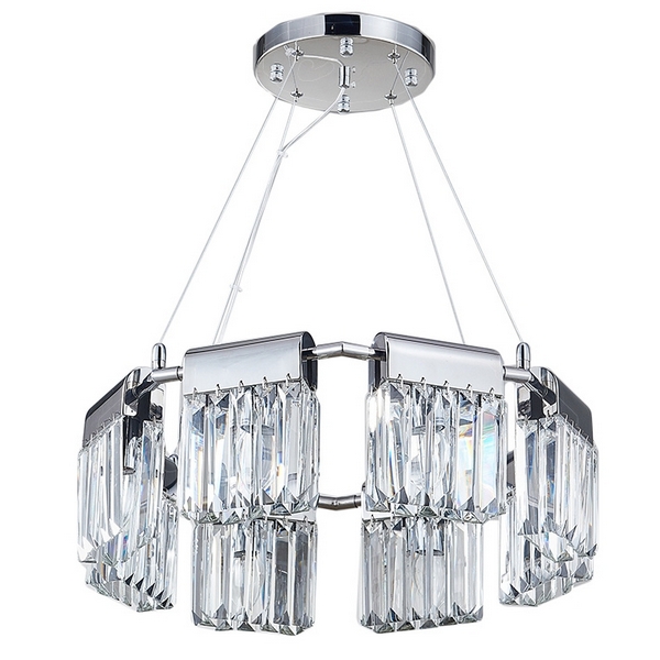 

Подвесная люстра хрустальная 4208/C Newport 4200 chrome, 4200 4208/C chrome