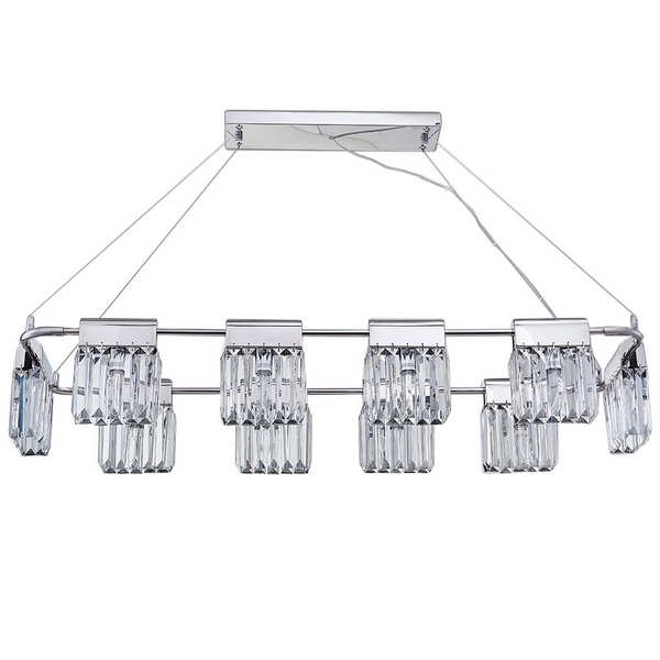 

Подвесная люстра хрустальная 4210/C Newport 4200 chrome, 4200 4210/C chrome