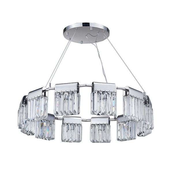 

Подвесная люстра хрустальная 4212/C chrome (Newport), Хром, 4200 4212/C chrome
