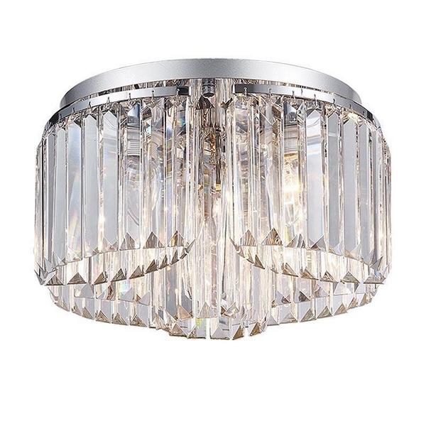 

Потолочная люстра хрустальная 4355/PL Newport 4350 chrome, 4350 4355/PL chrome