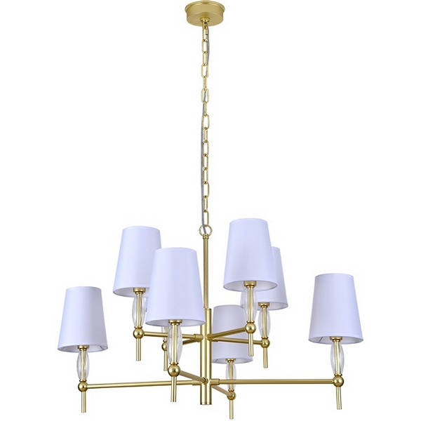 Изображение товара Подвесная люстра Newport Chelsy 4378/C mat.gold Изображение товара Подвесная люстра Newport Chelsy 4378/C mat.gold