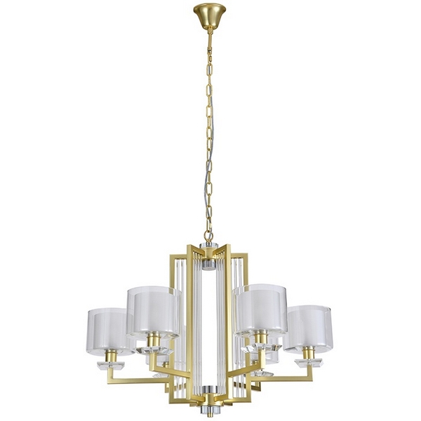 Изображение товара Подвесная люстра Newport Александра 4406+1/C mat.gold Изображение товара Подвесная люстра Newport Александра 4406+1/C mat.gold