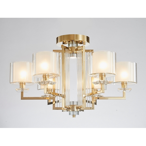 

Потолочная люстра Newport 4400 4406/C gold, 4400 4406/C gold