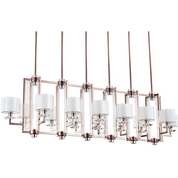 

Потолочная люстра 4408+6/S nickel Newport 4400 black, 4400 4408+6/S black nickel