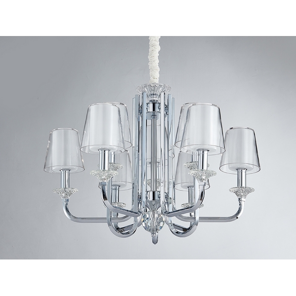 

Подвесная люстра Newport 4600 4606+3/C chrome, 4600 4606+3/C chrome