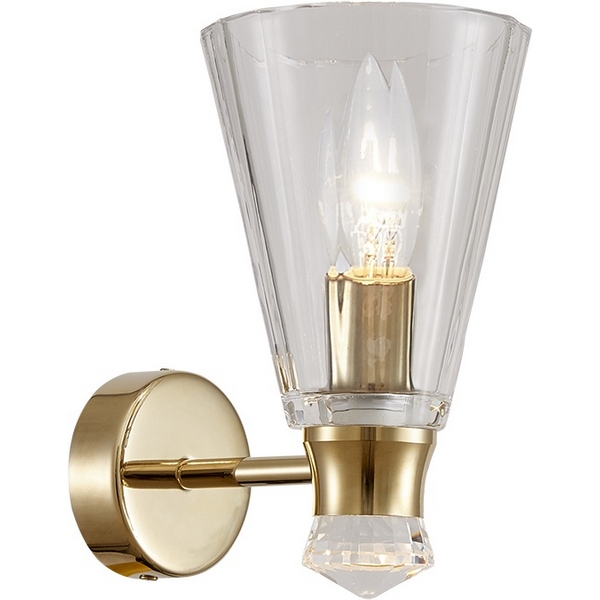 

Бра Newport 4730 4731/А gold, Прозрачный, 4730 4731/А gold