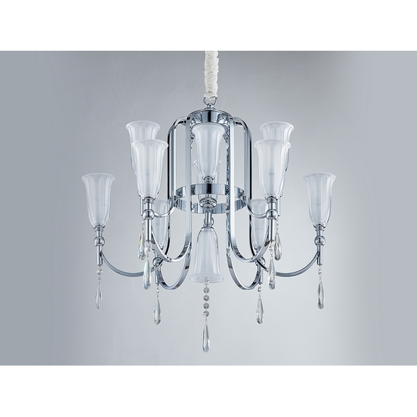 

Подвесная люстра Newport 4800 4806+3/C chrome, 4800 4806+3/C chrome