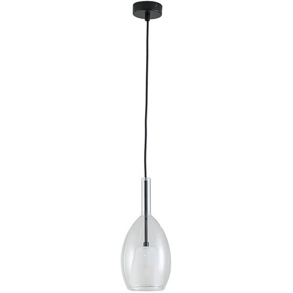 Изображение товара Подвесной светильник Newport Nora 7232/S mat.black clear