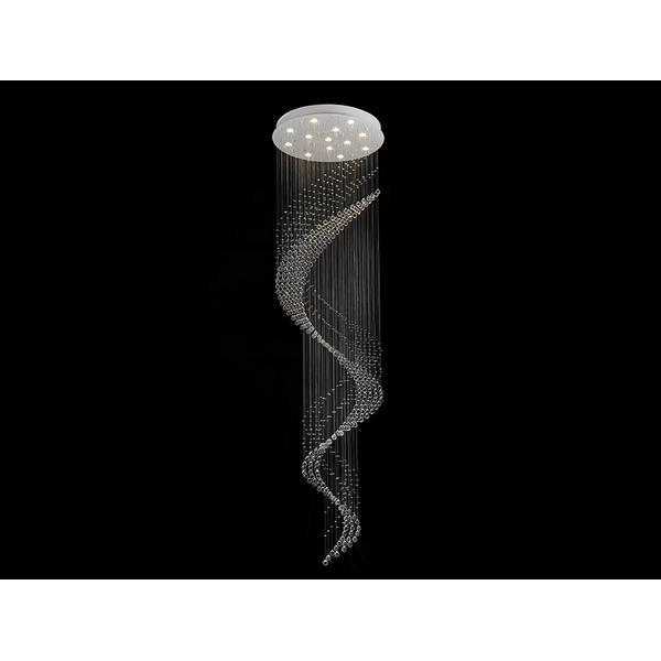 

Потолочная каскадная люстра Newport Verona 8213/300 mat.white, Прозрачный, Verona 8213/300 mat.white